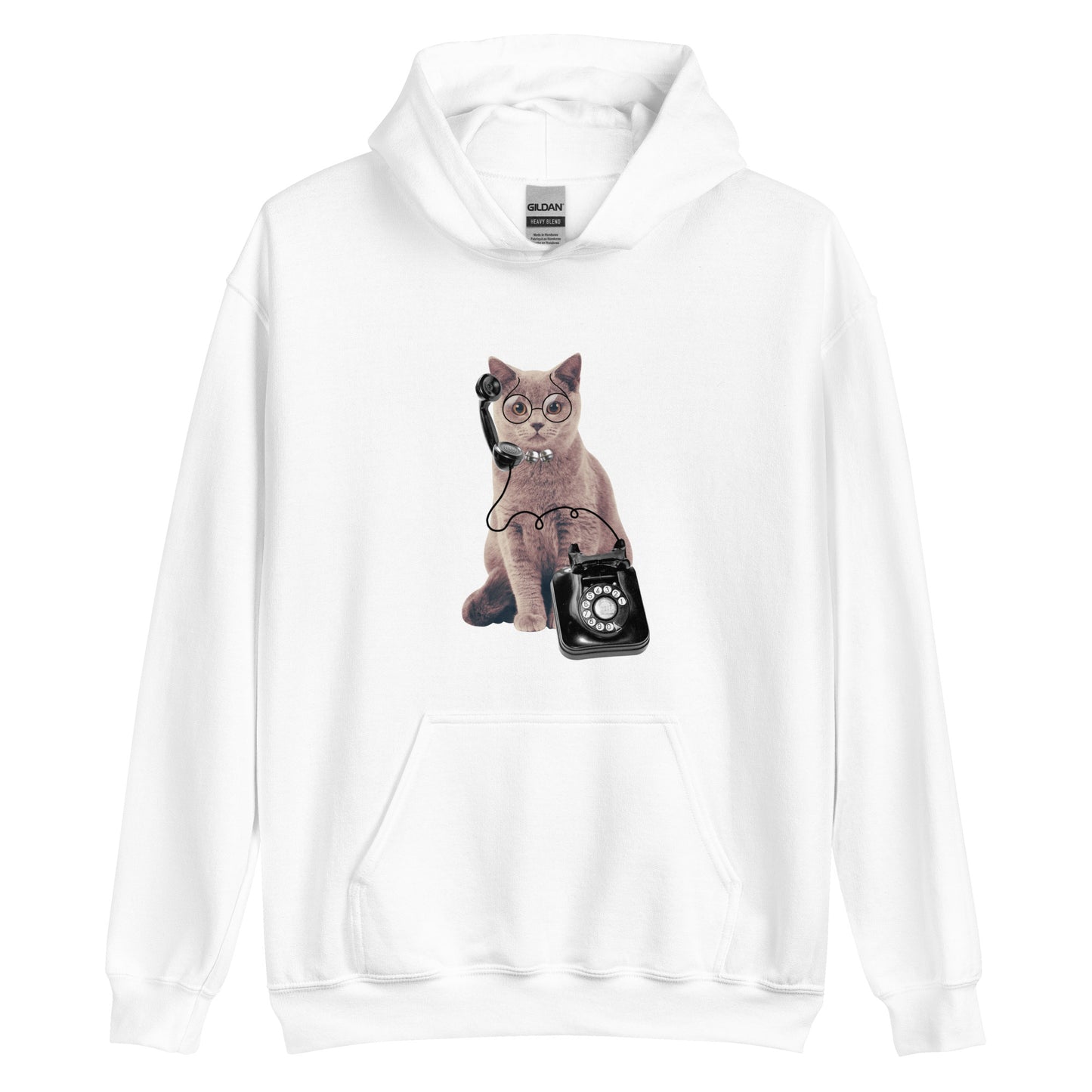 Unisex Hoodie - To the cat phone