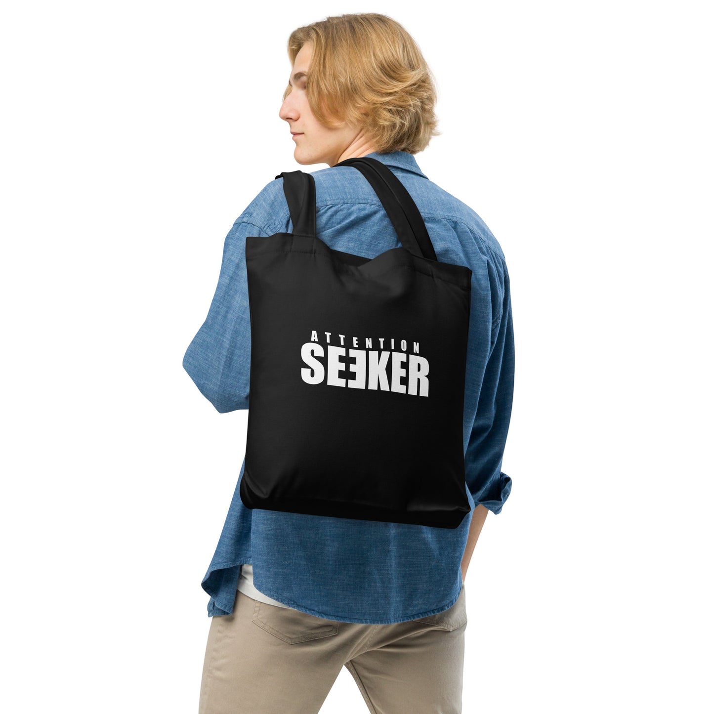 Cotton tote bag - Attention Seeker
