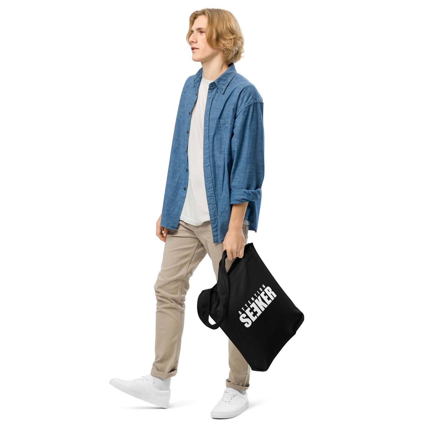 Cotton tote bag - Attention Seeker