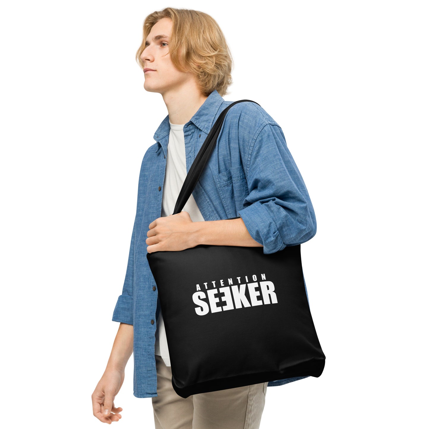 Cotton tote bag - Attention Seeker