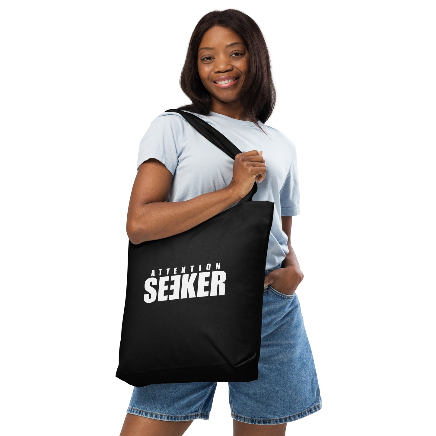 Cotton tote bag - Attention Seeker