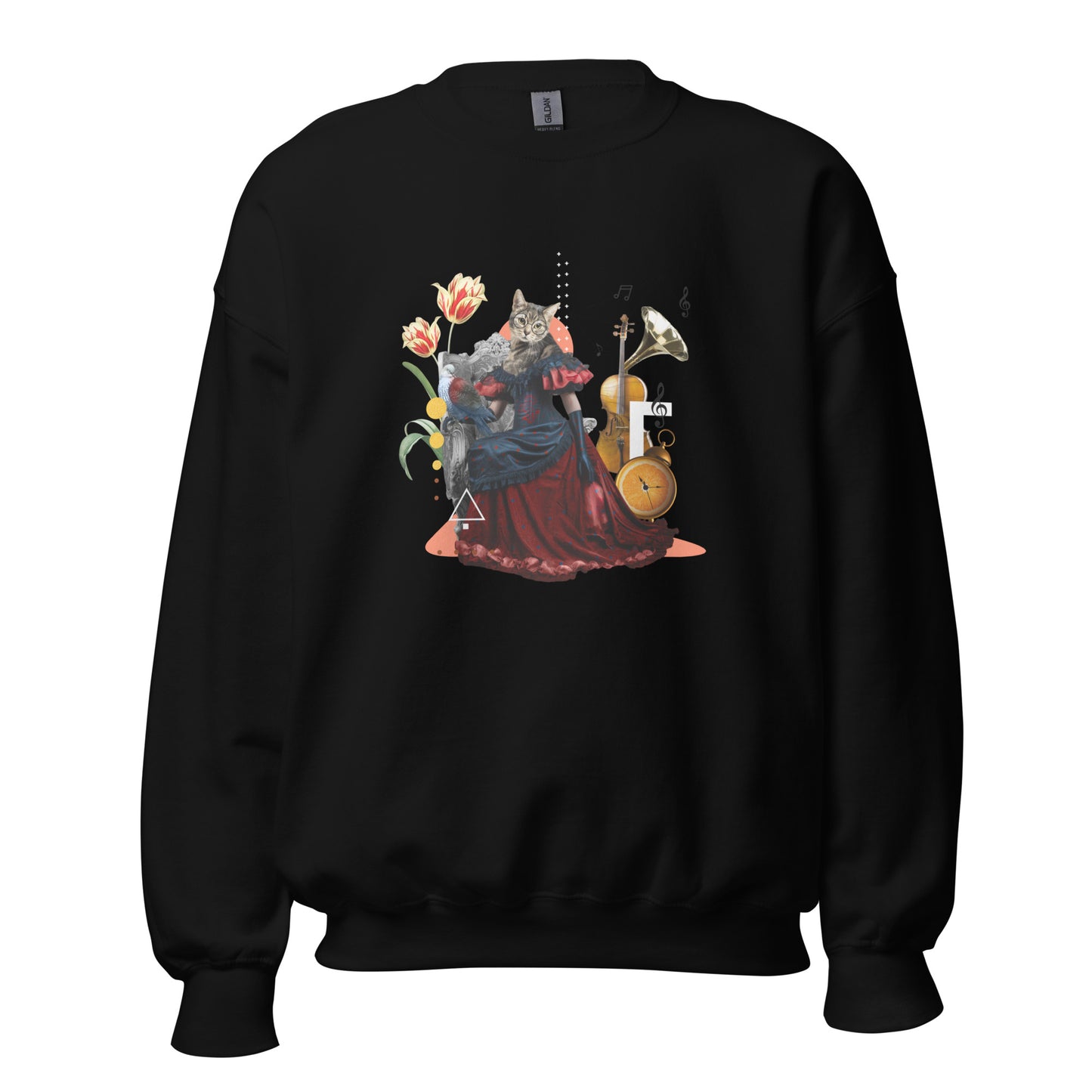 Womens Sweatshirt - Spanish Cat
