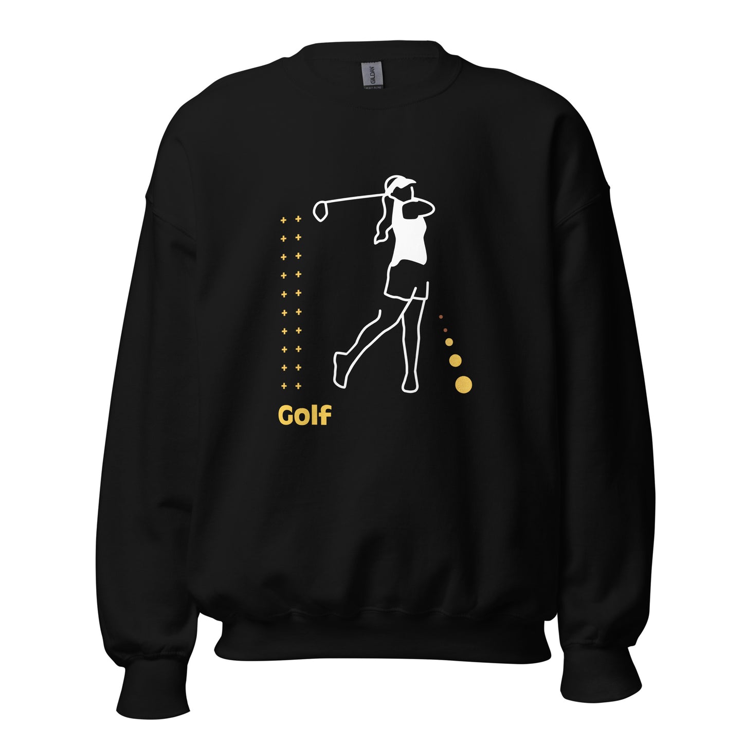 Womens Sweatshirt - Golf girl