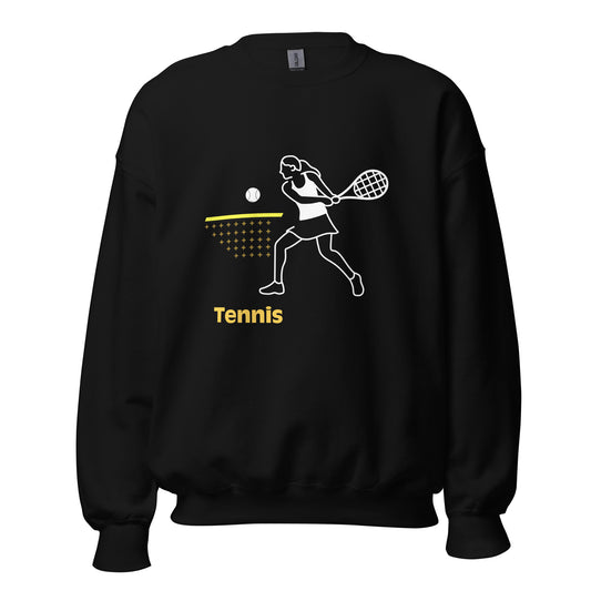 Womens Sweatshirt - Tennis girl