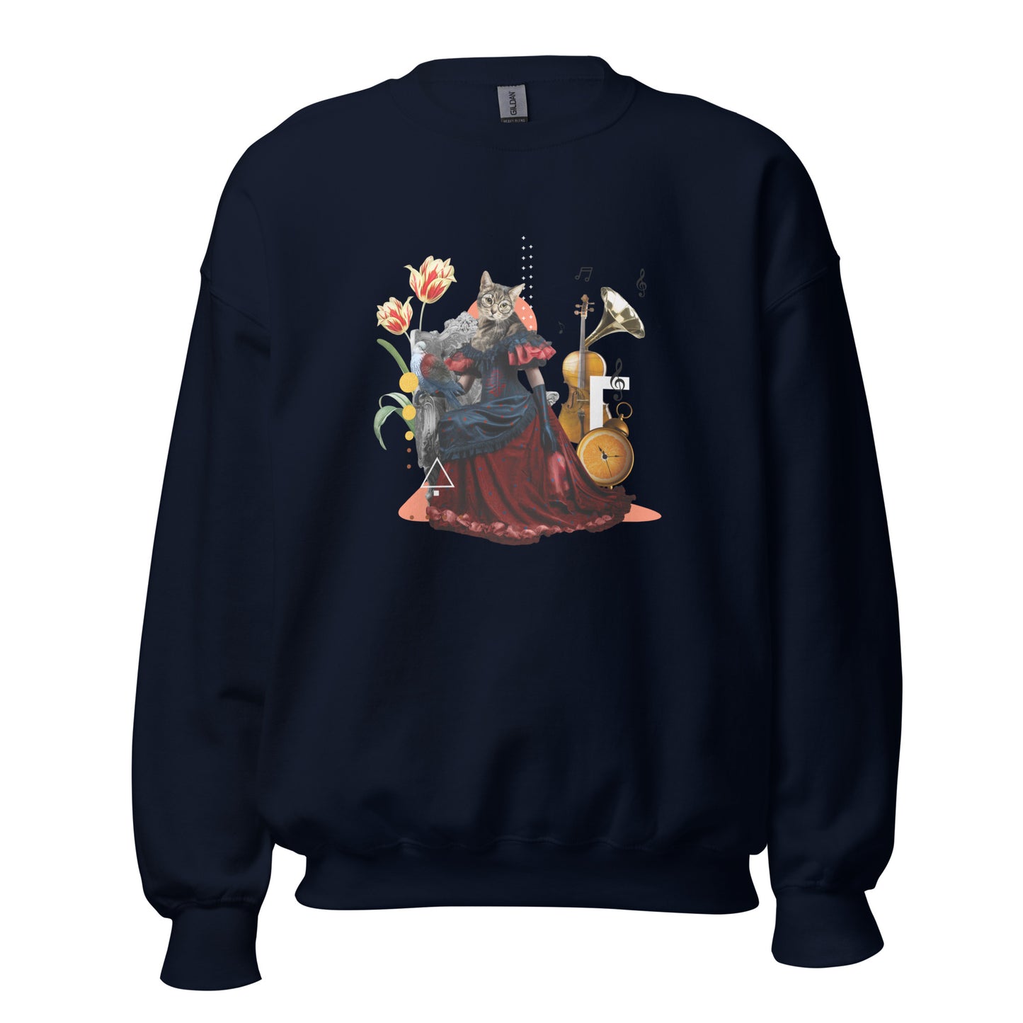Womens Sweatshirt - Spanish Cat