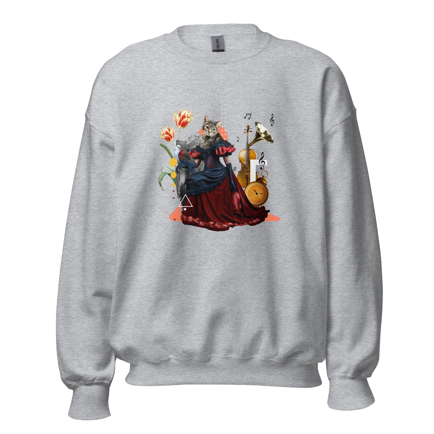 Womens Sweatshirt - Spanish Cat