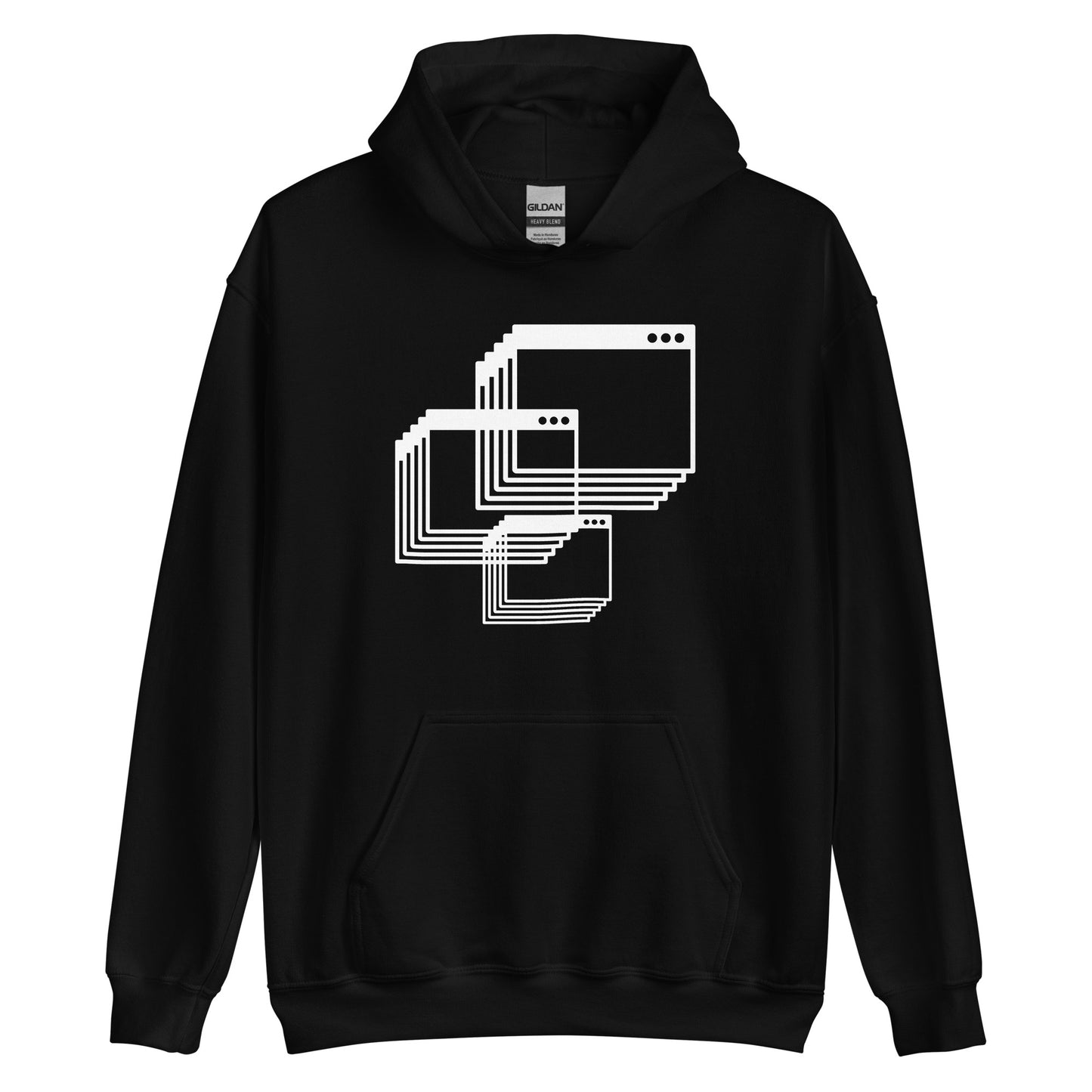 Unisex Hoodie - Glitch screen