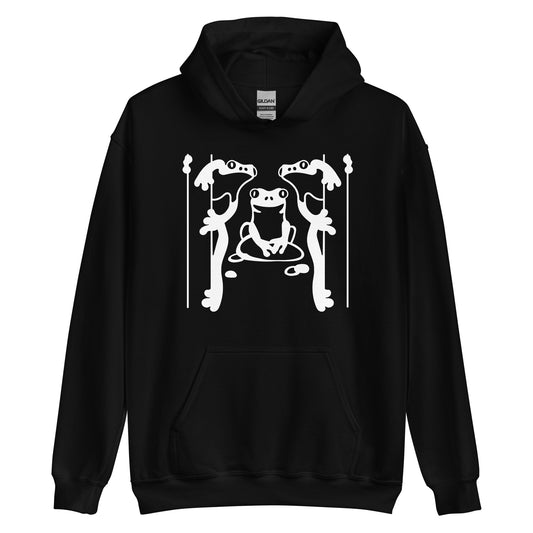 Unisex Hoodie - Tres Frogs