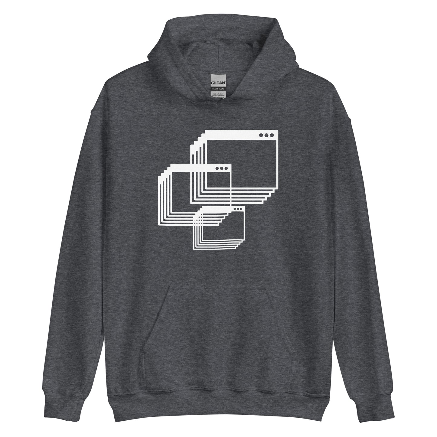 Unisex Hoodie - Glitch screen
