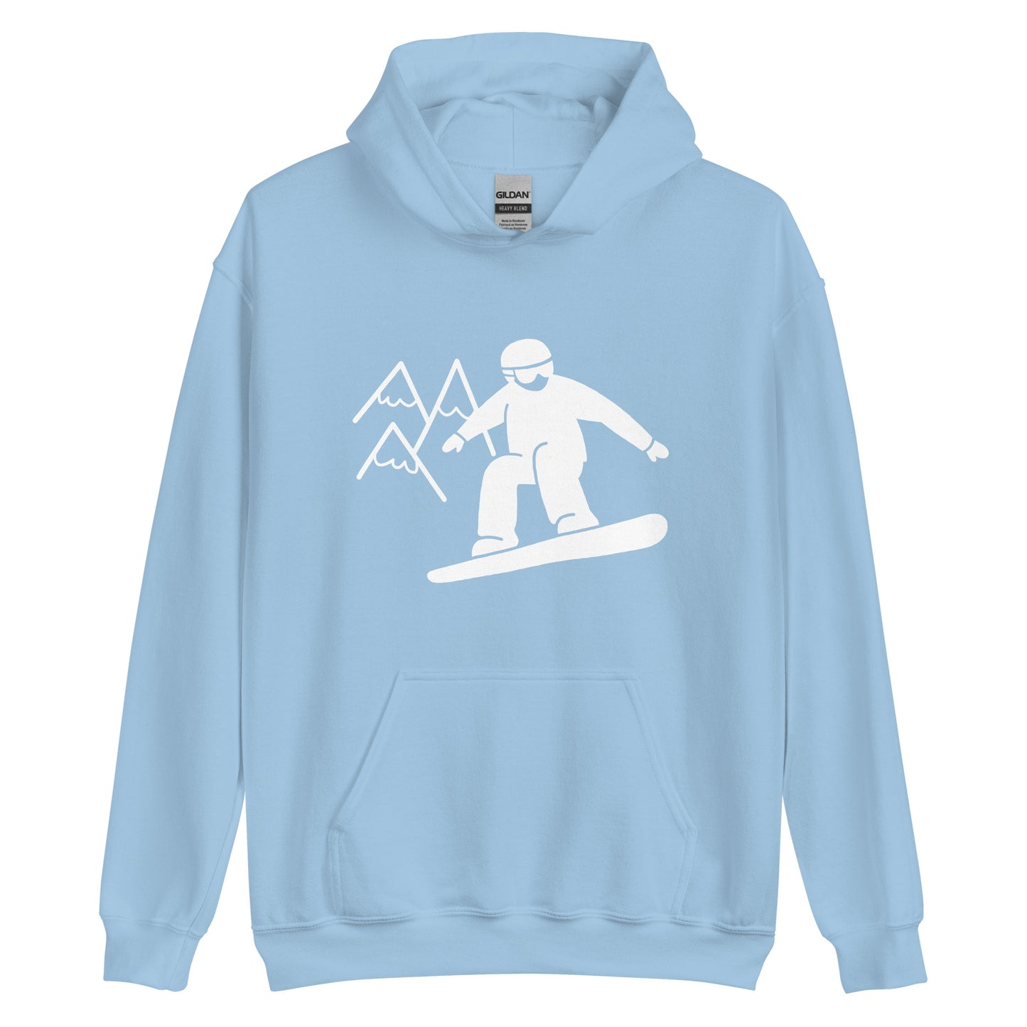 Unisex Hoodie - Snowboarder