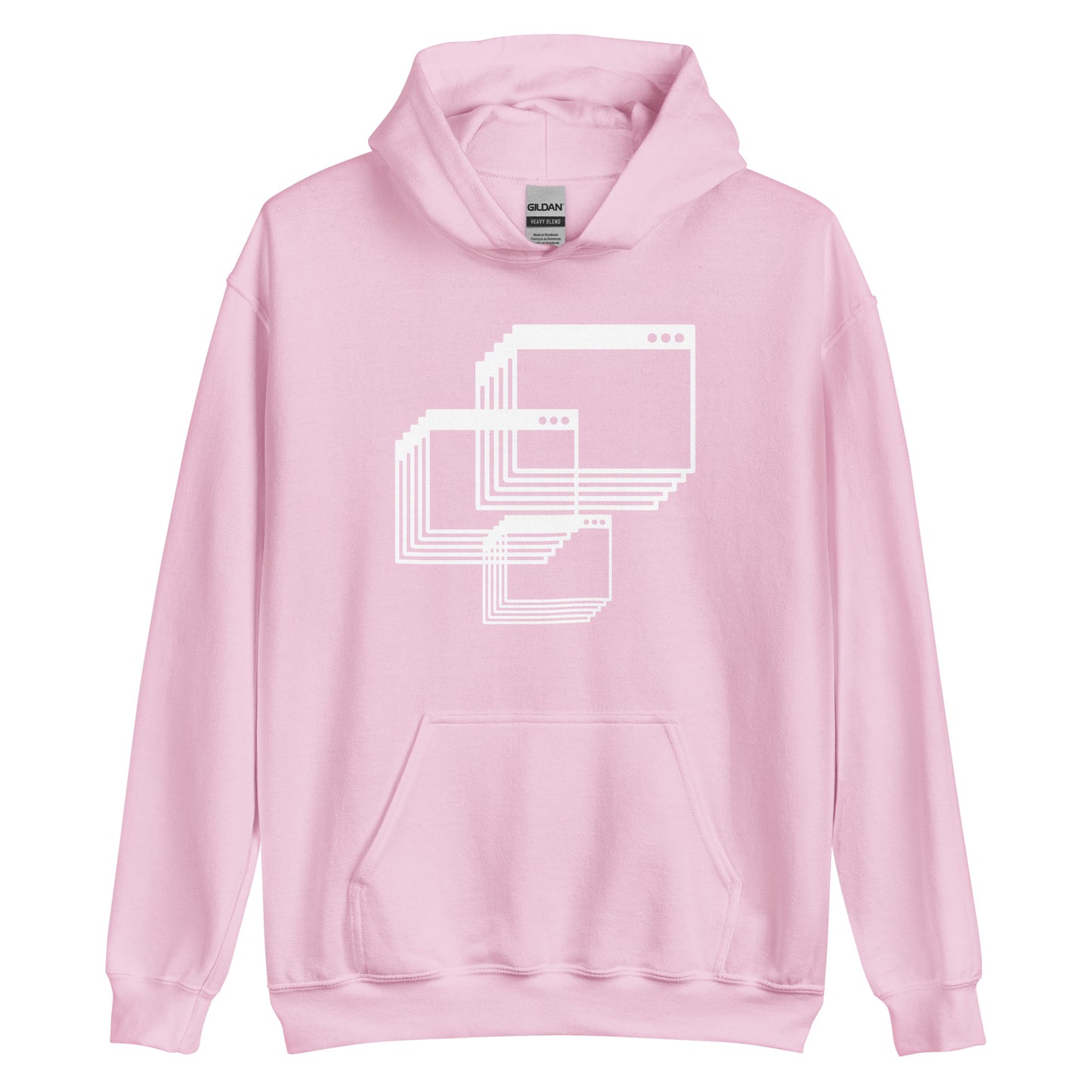 Unisex Hoodie - Glitch screen