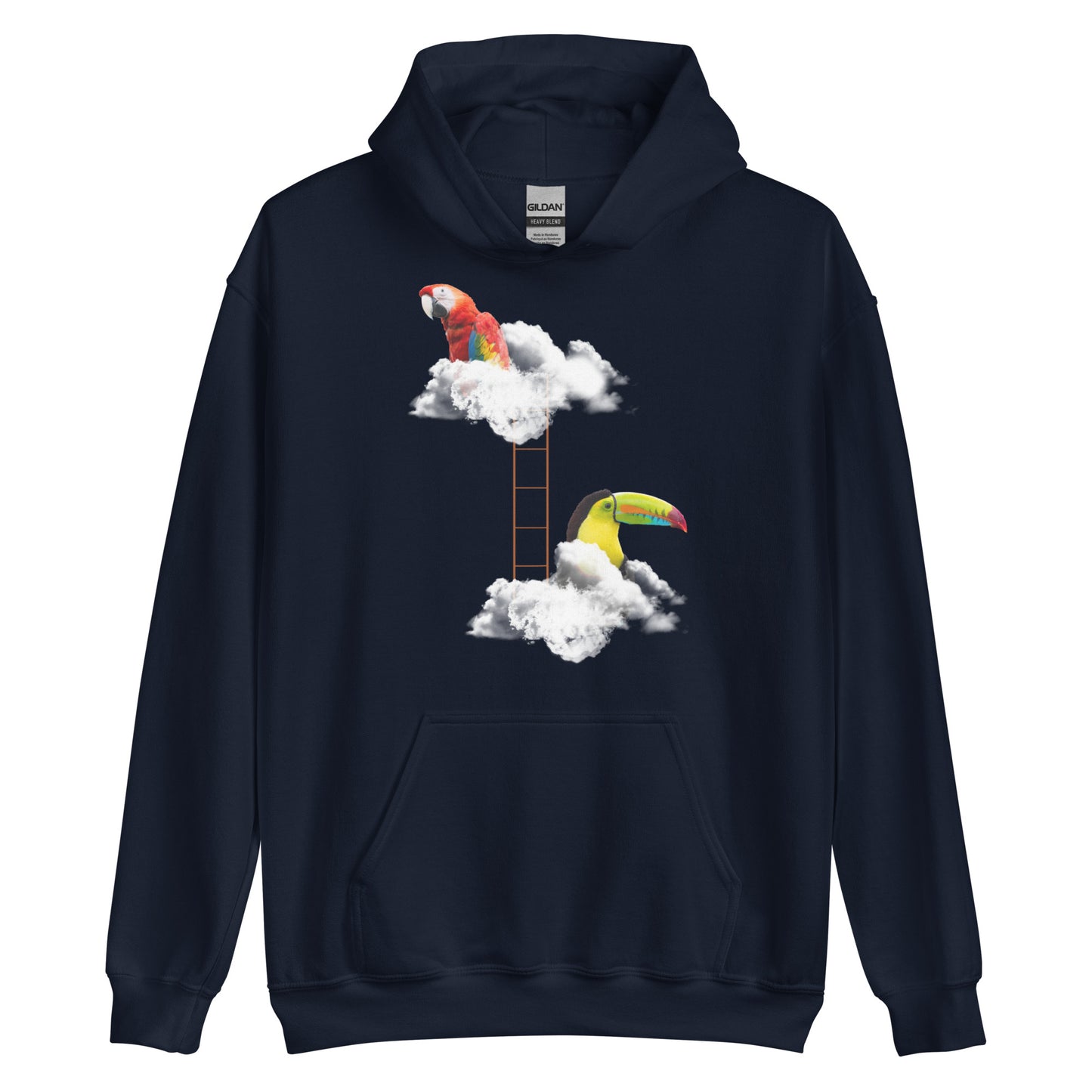 Unisex Hoodie - Ladder Birds