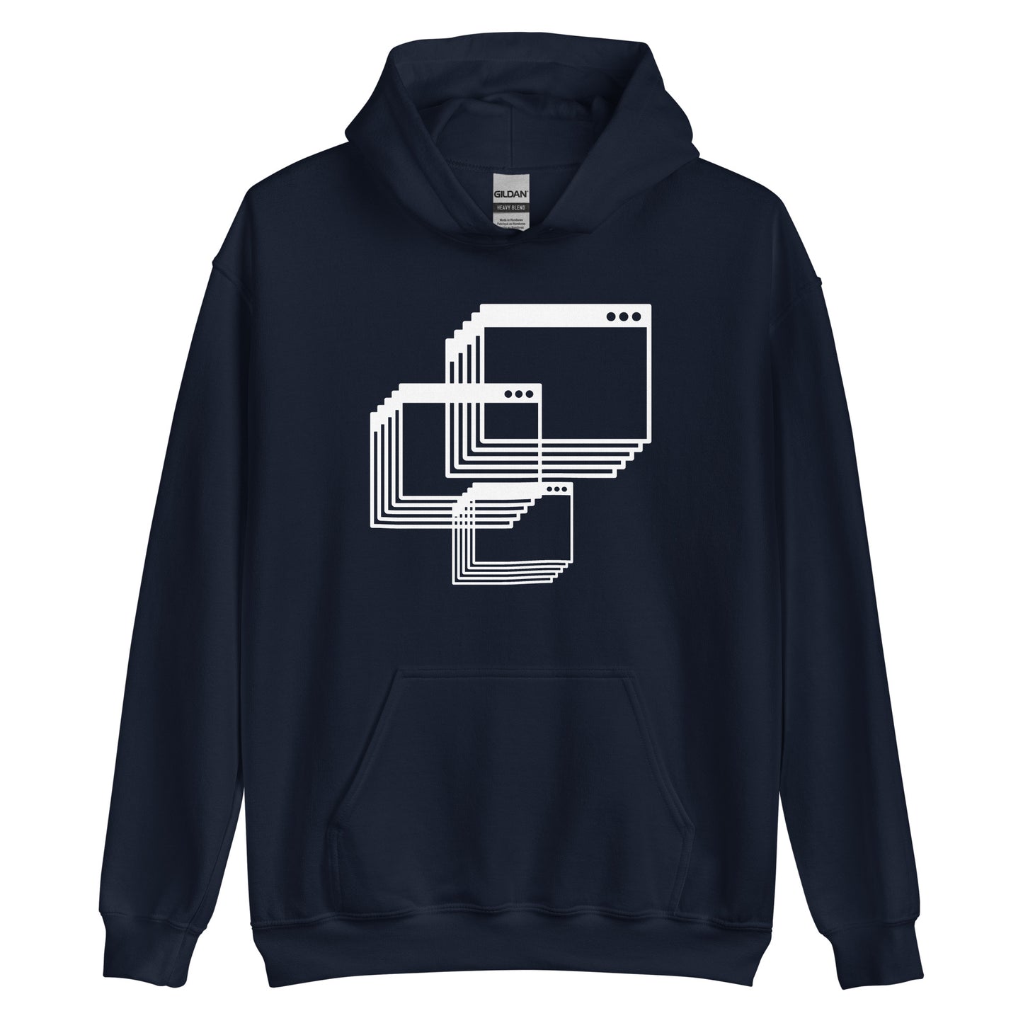 Unisex Hoodie - Glitch screen
