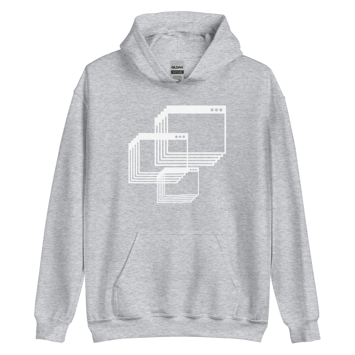 Unisex Hoodie - Glitch screen