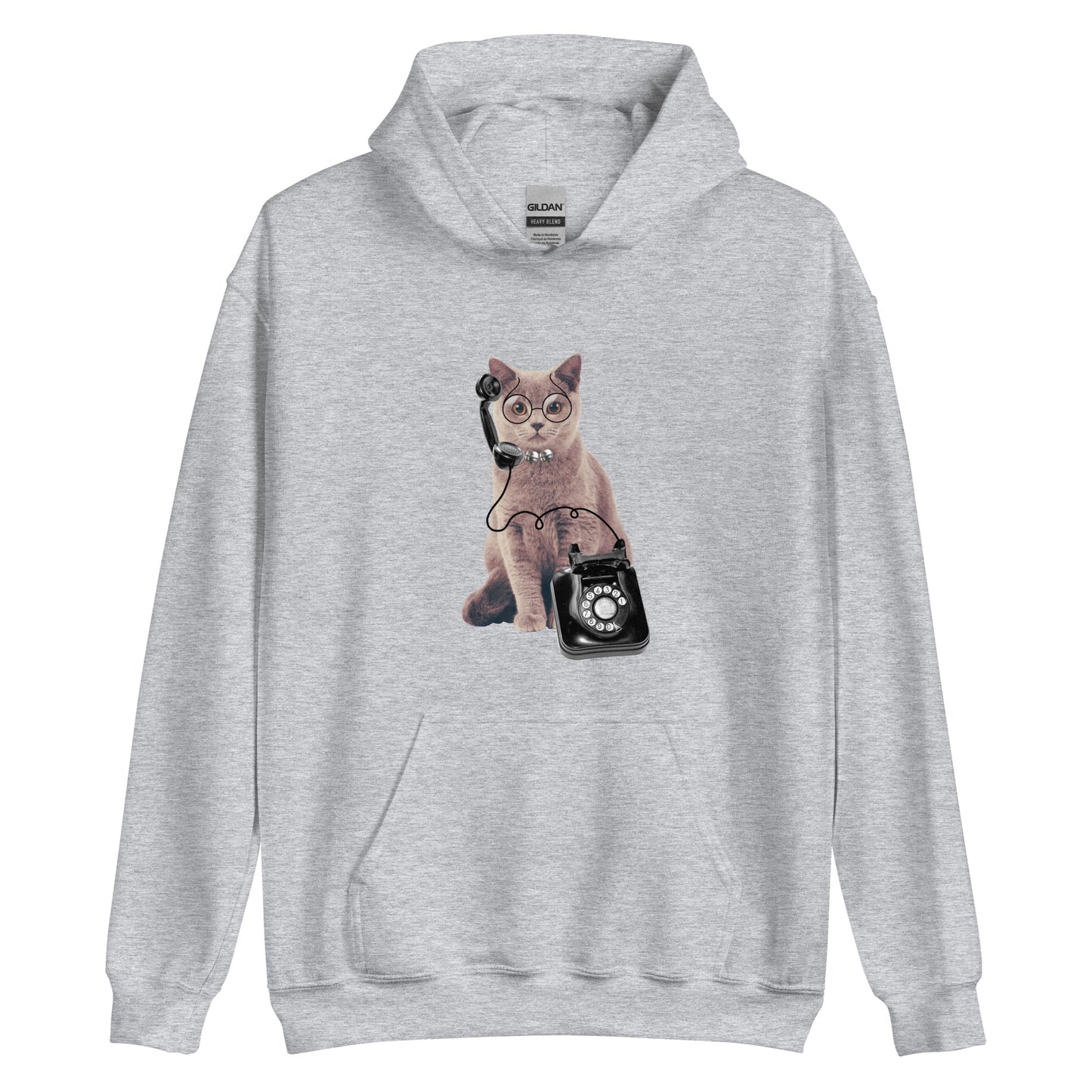 Unisex Hoodie - To the cat phone